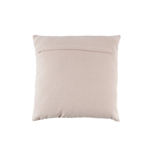 Woood Riv Kussen Fluweel Biscuit 45x45cm