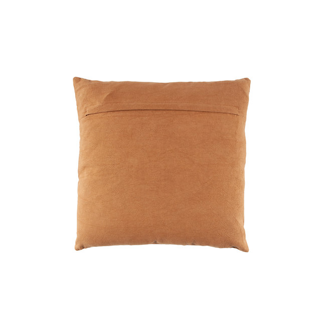 Woood Riv Kussen Fluweel Toffee 45x45cm