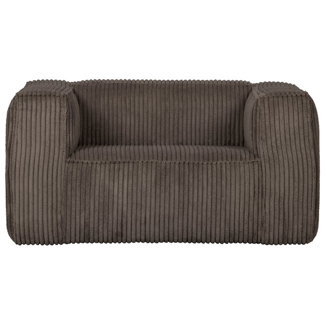 Woood Bean Fauteuil Grove Ribstof Mud
