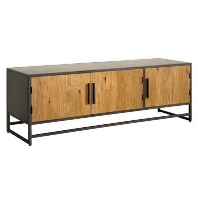 Tower Living Tv meubel Felino Teak 3 deurs