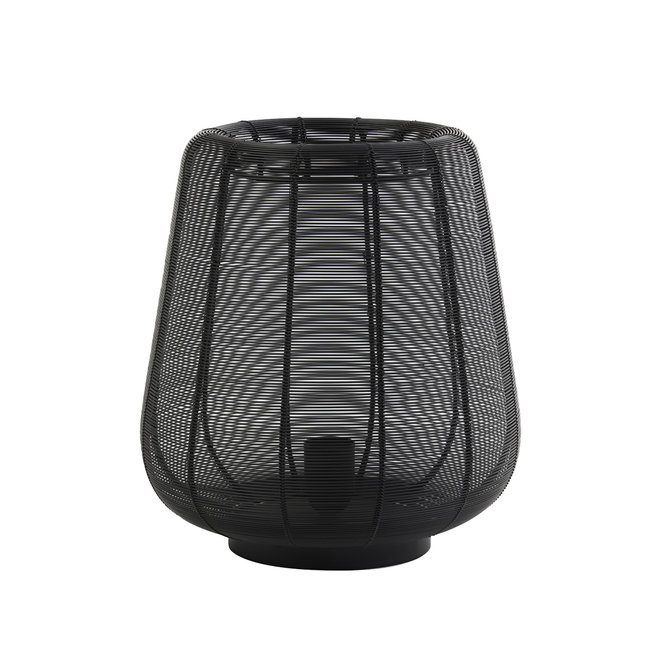 Light en Living Tafellamp ADETA 2  maten in mat zwart en goud