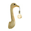 Light en Living Wandlamp Struisvogel goud of zwart - 2 maten