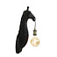 Light en Living Wandlamp Giraffe goud of zwart