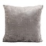 Light en Living Kussen 45x45 cm BOCANDA - zilver of taupe