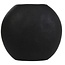 Light & Living Vaas deco RAYSKIN mat zwart - 30x11,5x27,5 cm