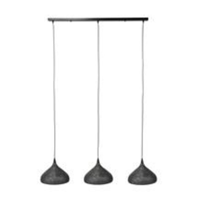 WoonStijl Hanglamp 3xØ32 Punch Trechter