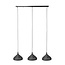 WoonStijl Hanglamp 3xØ32 Punch Trechter