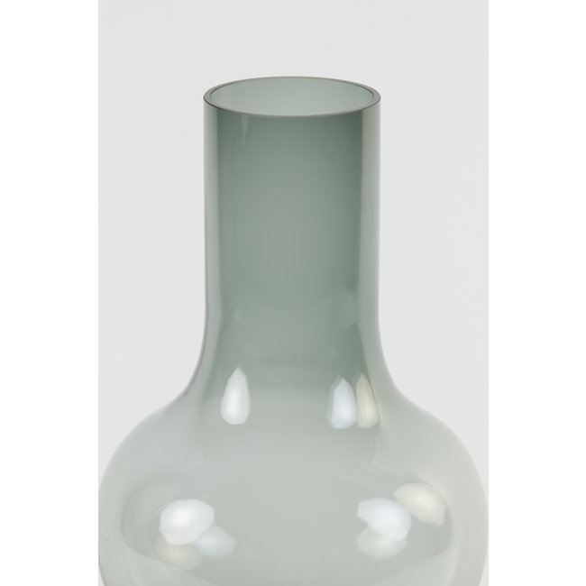 Light en Living Vaas KAELA glas grijs - 2 maten