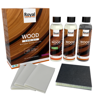 Oranje Natural Wood Sealer - Wood Care Kit