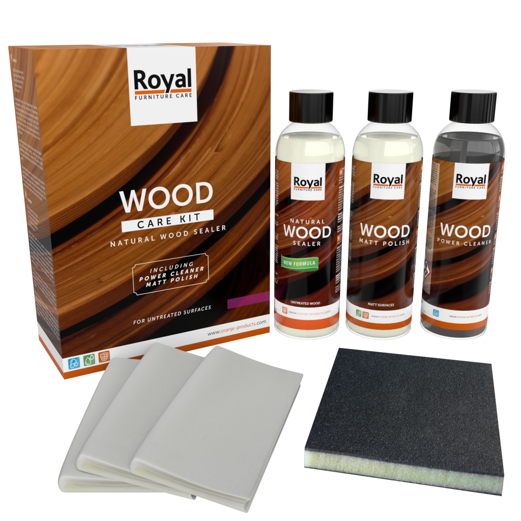 Natural Wood Sealer Wood Care Kit De Woon Winkel