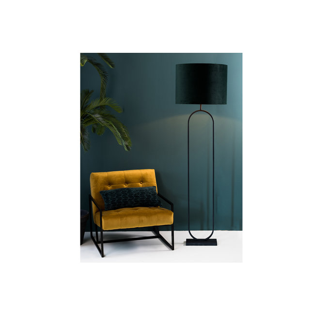 Light en Living Vloerlamp 30x15x142 cm JAMIRI mat zwart