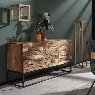 WoonStijl Dressoir Mill acacia gezandstraald