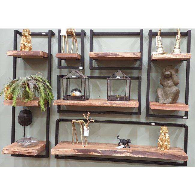 WoonStijl Wandplank Live Edge 65 cm