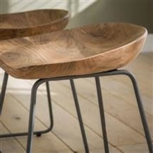 WoonStijl Kruk hout ergo