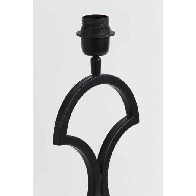 Light en Living Lampvoet 17,5x11x43 cm RIAVA mat  zwart
