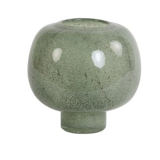 Light en Living Windlicht ELIA glas mint groen