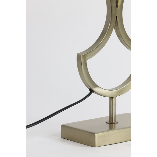Light en Living Lampvoet RIAVA licht  goud