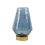 Light en Living Tafellamp LED JAYA glas  donker blauw+goud