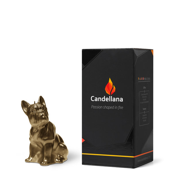 Candellana Kaars bulldog classic brass