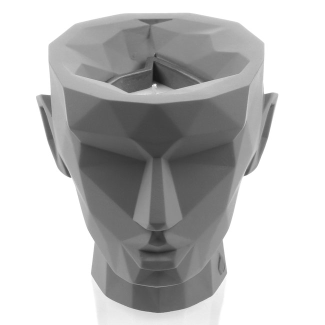 Candellana Ornament geurkaars Lizzio Aphrodite grijs