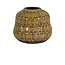 Light en Living Vaas deco Ø25x21,5 cm MENZO keramiek  oker
