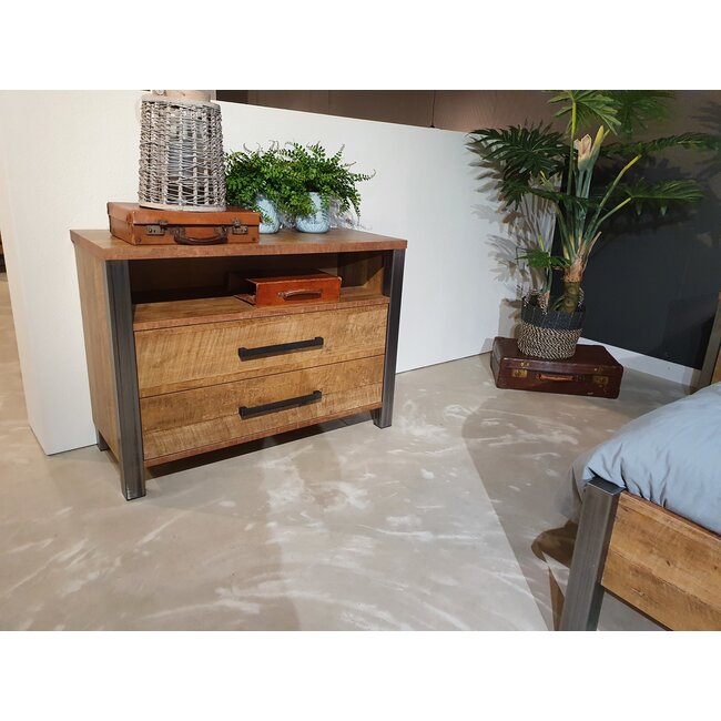 WoonMax Commode Lennox Old Teak - Showroommodel