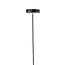 Light en Living Hanglamp MAYSON  zwart+glas bruin - Diverse maten