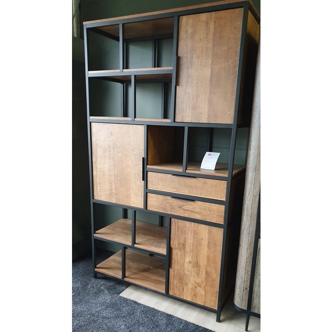 WoonMax Wandkast Bombay - Beschikbaar in 2 maten en 4 kleuren