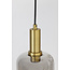 Light en Living Hanglamp 5L Ø66x80 cm LEKAR antiek  brons+smoke glas