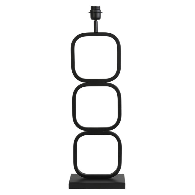 Light en Living Lampvoet 23x11,5x69 cm LUTIKA mat  zwart