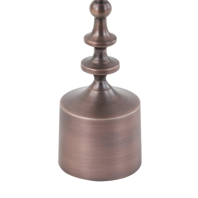 Light en Living Kandelaar Ø10x42 cm SHEVA mat antiek  koper
