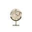 Light en Living Ornament op voet 25x11x35 cm GOUYA  wit agaat+antiek brons