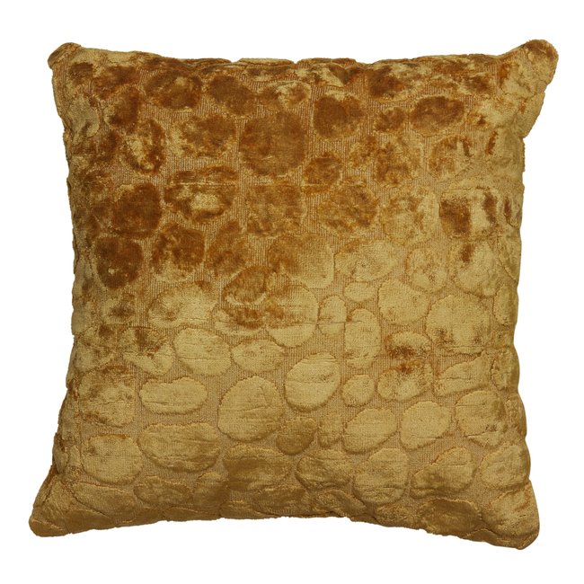 Light en Living Kussen 45x45 cm FLORIAN okergeel