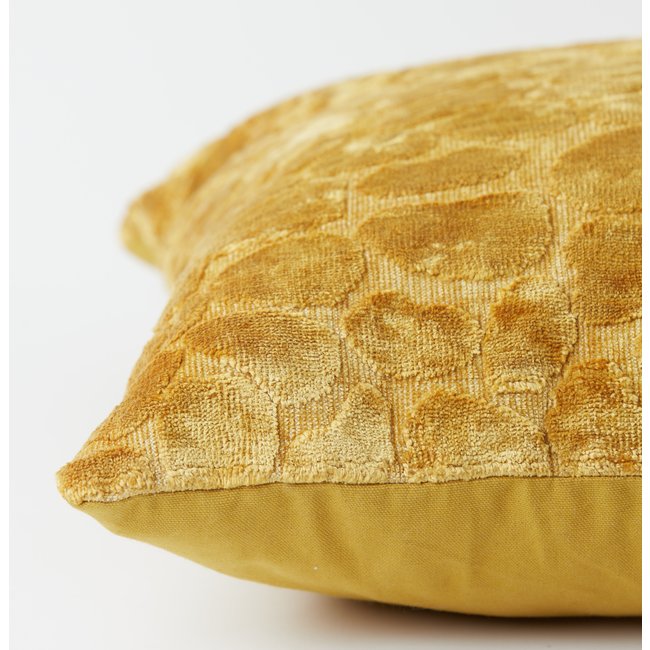 Light en Living Kussen 45x45 cm FLORIAN okergeel