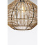 Light en Living Hanglamp Ø30x31,5 cm PACINO rotan donker bruin