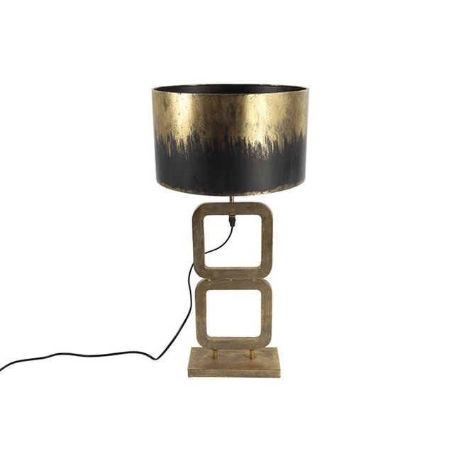 knoflook Gasvormig draagbaar Tafellamp E27 Paxton goud - Gratis thuisbezorgd - De Woon Winkel
