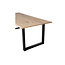 Woood Combi-tablo: Boomstam Eiken 160x90 & U-poot