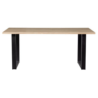 Woood Combi-tablo: Boomstam Eiken 180x90 & U-poot