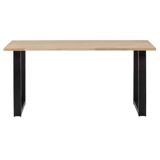 Woood Combi-tablo: Eiken 180x90 & U-poot