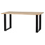 Woood Combi-tablo: Eiken 180x90 & U-poot