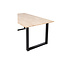 Woood Combi-tablo: Eiken 220x90 & U-poot