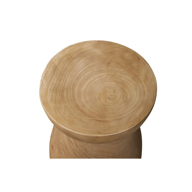 Woood Bink Kruk Hout Naturel 40xØ28cm