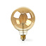 PTMD WiFi Smart LED gloeidraad gouden lamp rond