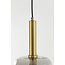 Light & Living Hanglamp Ø22x52 cm LEKAR antiek  brons+smoke glas