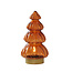 Light & Living Tafellamp LED Ø15x28 cm TREE glas glans  donker oranje