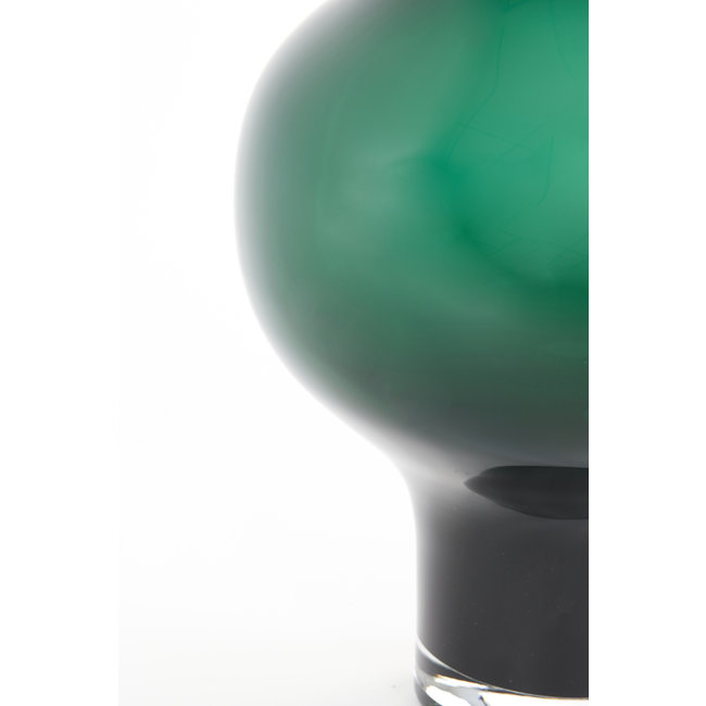 Light en Living Vaas KAELA glas groen - 2 maten