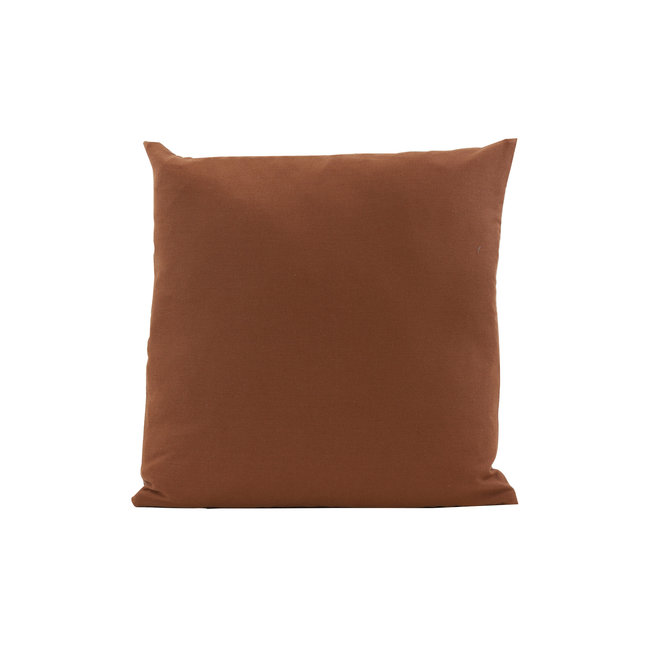Light en Living Kussen 43x43 cm COURO cognac