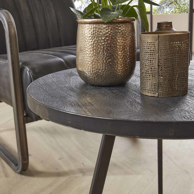 WoonStijl Bijzettafel set van 2 Yucon black