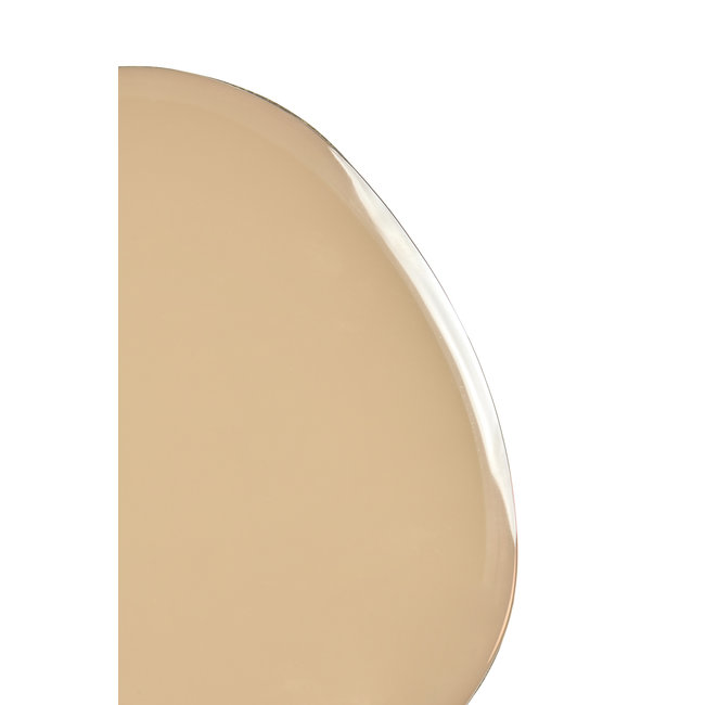 Light en Living Bijzettafel 54x45,5x48 cm DIVO spiegel  bruin glas+zwart