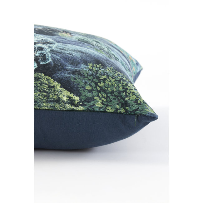 Light en Living Kussen 45x45 cm SANABIA petrol/groen